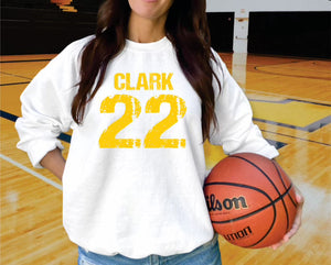 Clark 22 T-Shirt or Crew Sweatshirt