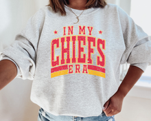 In My Chief's Era: Taylor, Travis, Swelce, Traylor, Tayvis, Swiftie, Kansas City Parody T Shirt or Sweatshirt