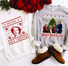 Golden Girls Themed Christmas Crewneck Sweatshirts