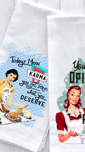 Vintage Housewife Towels