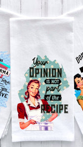 Vintage Housewife Towels