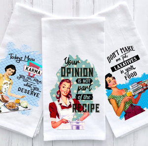 Vintage Housewife Towels