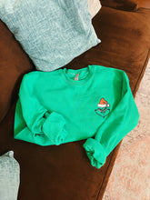 Grinch Embroidered Unisex Crewneck Sweatshirt