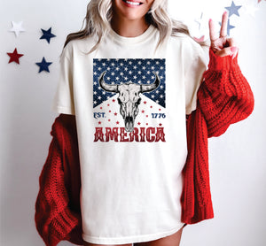 America Est. 1776 Skull Tee