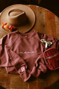 Custom Embroidered Lightweight Crew Sweatshirts or Hoodies