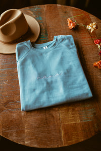 Custom Embroidered Lightweight Crew Sweatshirts or Hoodies