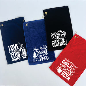Hilarious Golf Towels | 2 Pack
