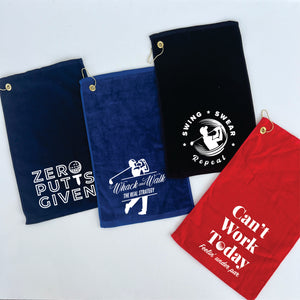 Hilarious Golf Towels | 2 Pack