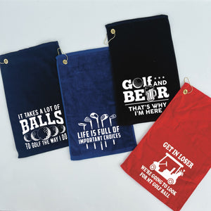 Hilarious Golf Towels | 2 Pack