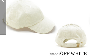 Newhattan Off-White Corduroy Cap