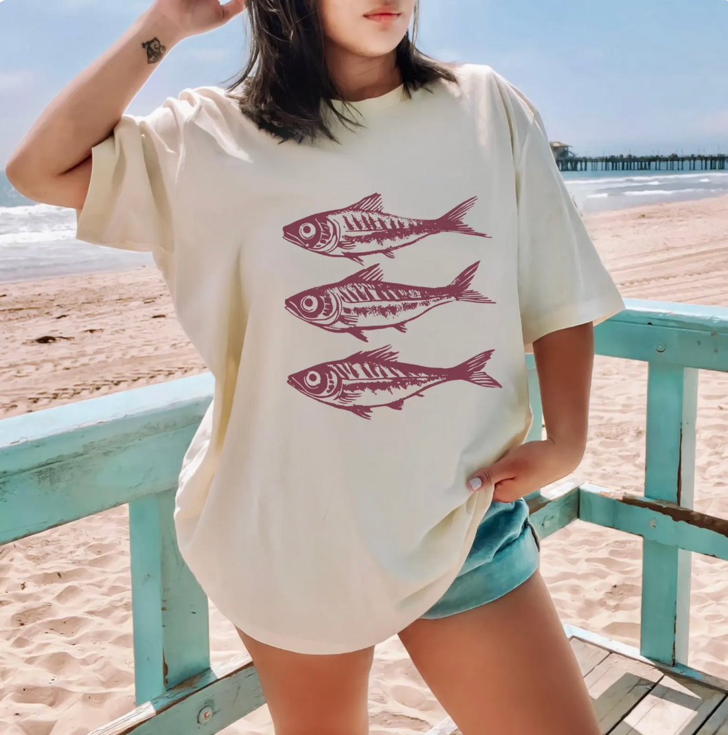 3 Sardines Tee