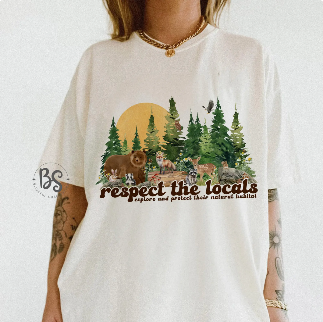 Respect The Locals Tee