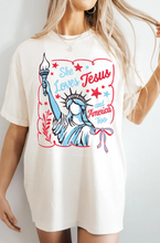 She Loves Jesus And America Too Tee