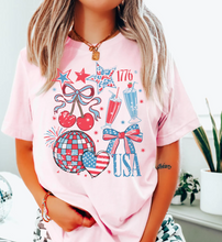 July 4th Collage Tee