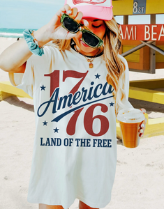 1775 America Land Of The Free Tee