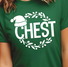 Holiday Humor Couples Unisex Chestnuts Tees Chest + Nuts T Shirts or Sweatshirts