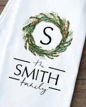 Personalized Holiday Tea Towels