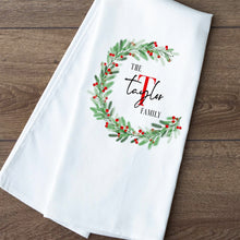Personalized Holiday Tea Towels