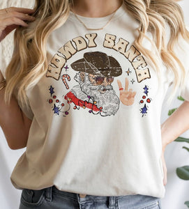 Howdy Santa Tee