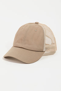 Mesh Back Baseball Cap
