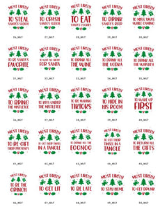 Fun Family Most Likely Holiday Tees | Adult & Youth