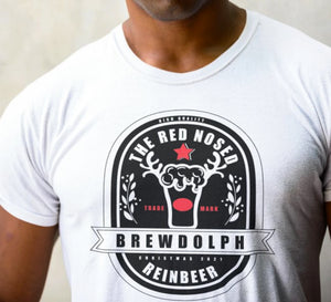 Funny Reindeer Vintage Unisex Tees