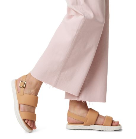 ONA STREETWORKS GO-TO FLAT SANDAL-HONEST BEIGE