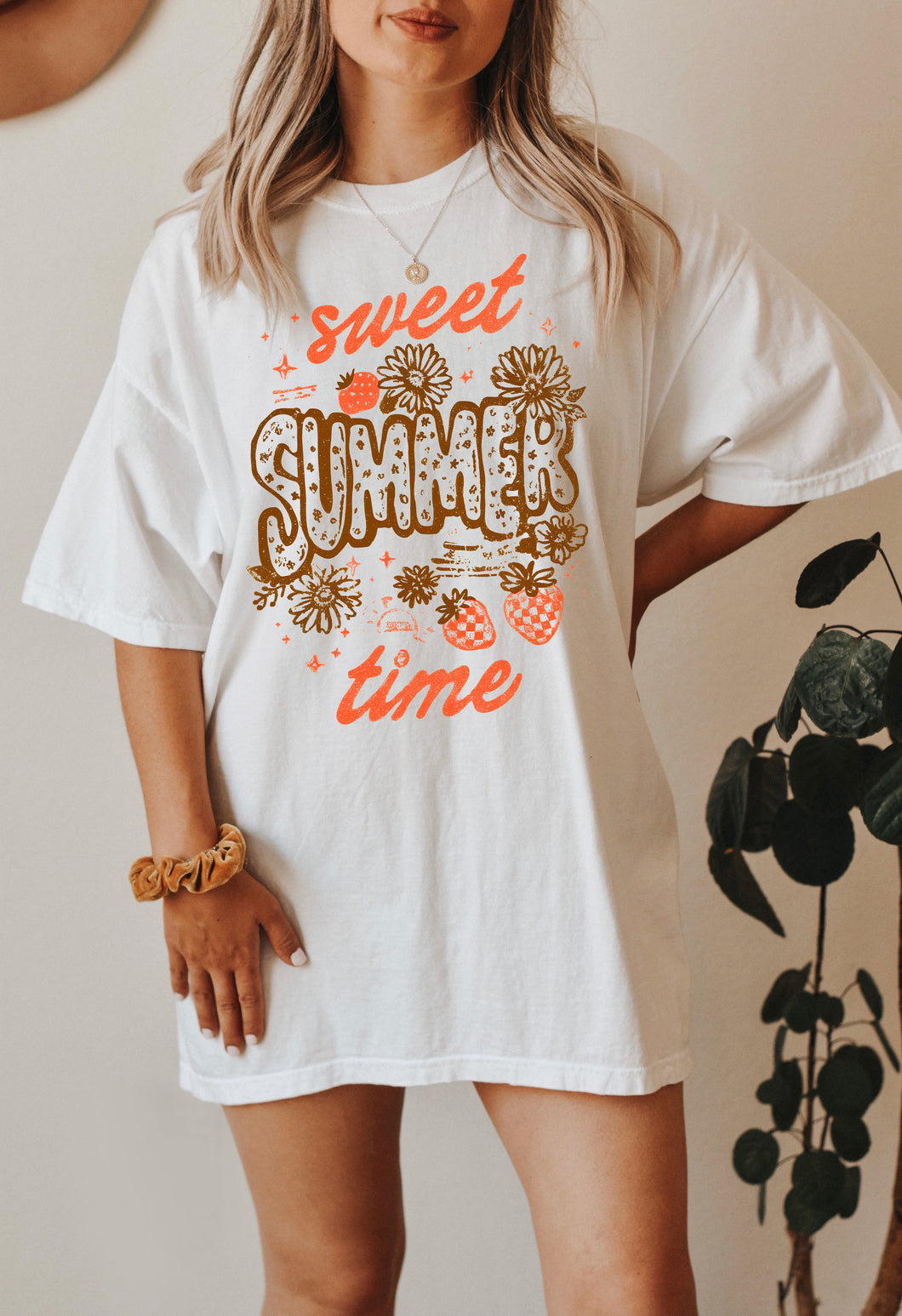 Sweet Summertime Strawberry Tee