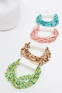Seed Bead Bracelet Set