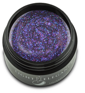 Light Elegance Color Glitter Gel - Storm Chase