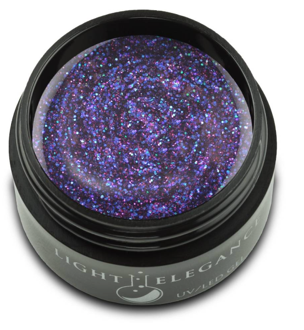 Light Elegance Color Glitter Gel - Storm Chase