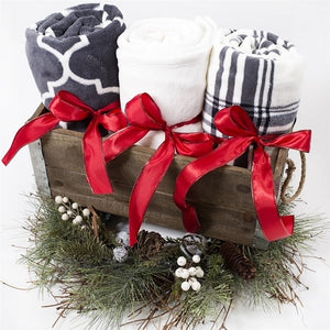 Fuzzy Soft Christmas Blankets